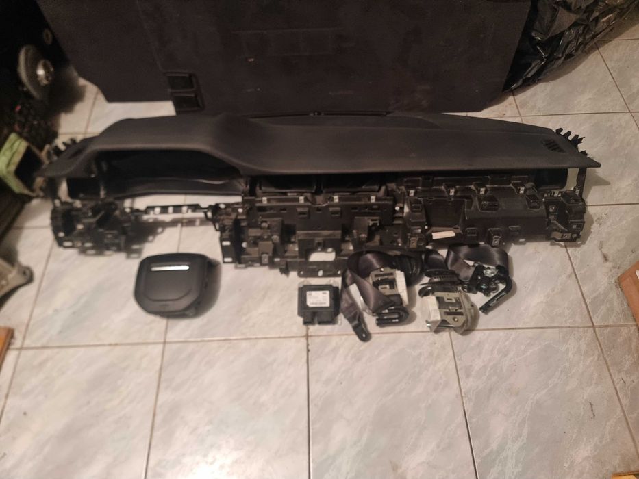 Range Rover Evoque II L551 Deska Konsola Airbag Pasy Komplet Oryginał