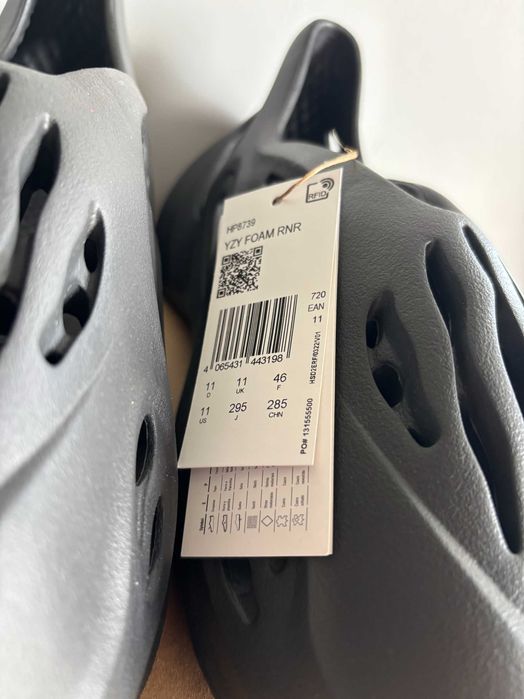 Buty Klapki Yeezy Foam Runner Onyx 46 HP8739