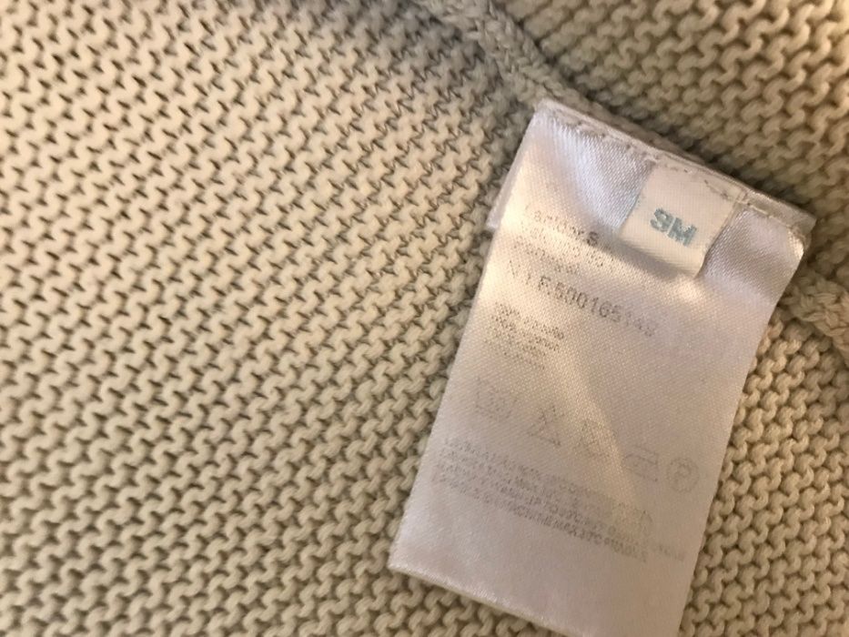 casaco lanidor tamanho 9 meses