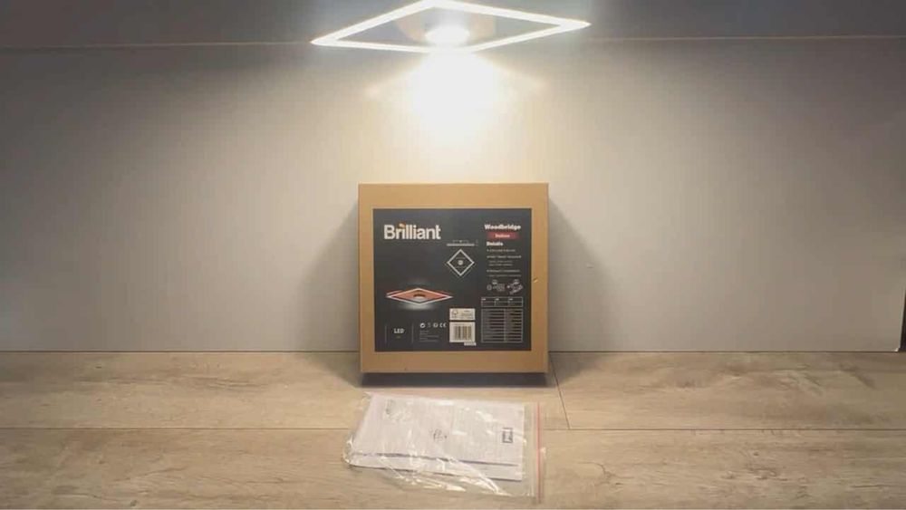 Lampa sufitowa Nowy Plafon brilliant woodbridge 25cm led lampa