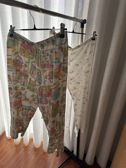 Conjunto 2 calças pijama 8-10 anos