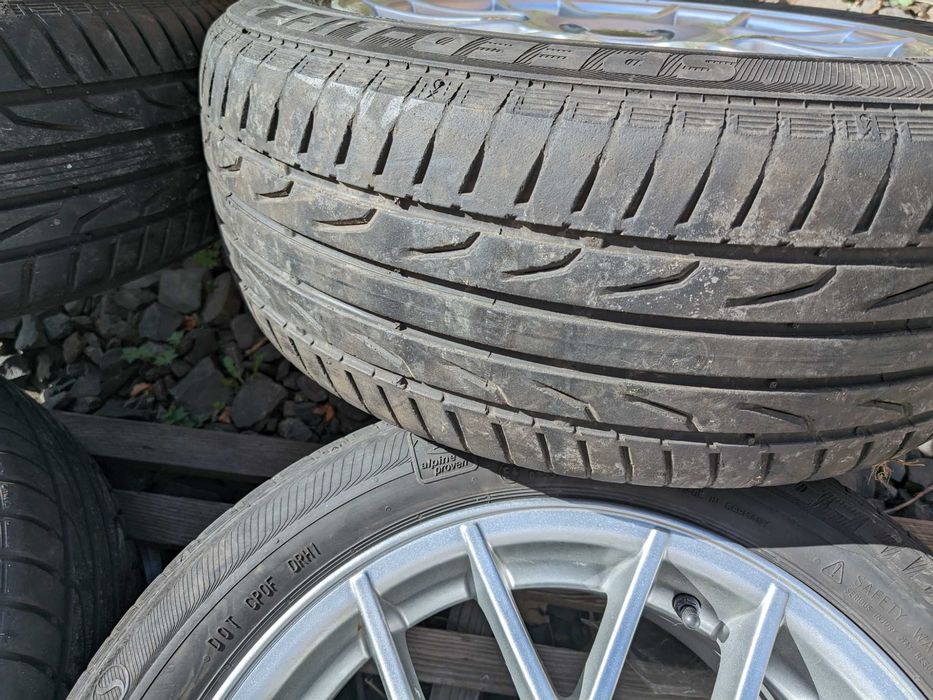 Диски DBW R16 5x112 ET35 Audi VW Passat Golf Skoda Octavia Mercedes A4 шини літо 205/55R16