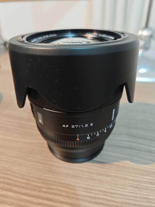 Lente Viltrox 27mm f1.2 para sony E-mount