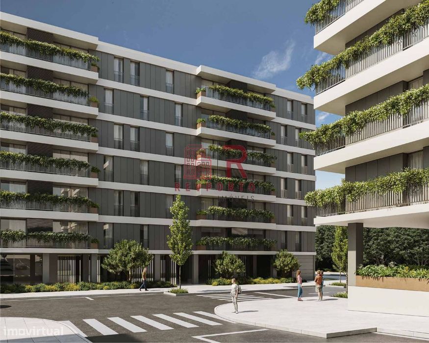 Apartamento T1  com varanda e garagem