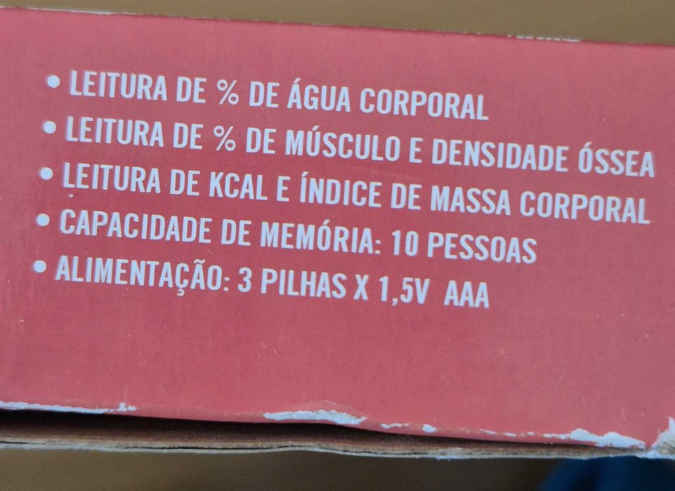 Balança de casa de banho WC