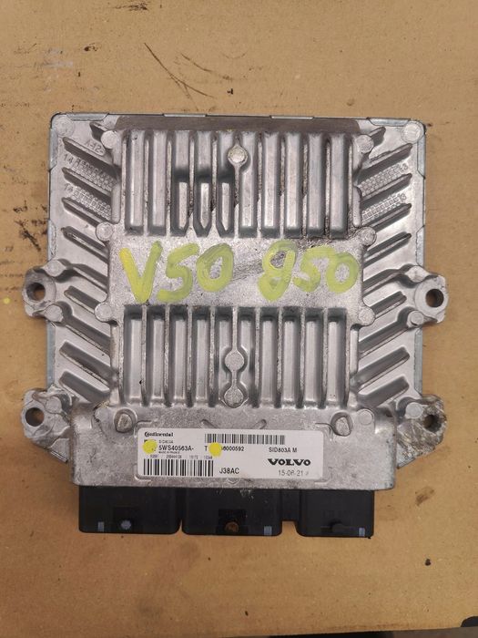 volvo v50 36000592 5ws40563a-t komputer sterownik silnika