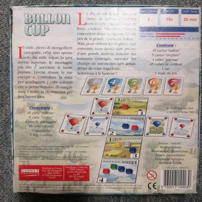 Ballon Cup - jogo de tabuleiro423212115663923201