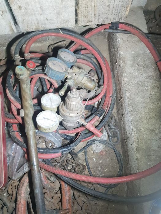 Macarico de solda ao de corte chapa