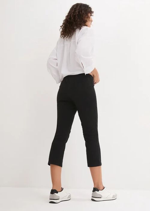 B.P.C tregginsy ze stretchem 3/4 czarne r.36