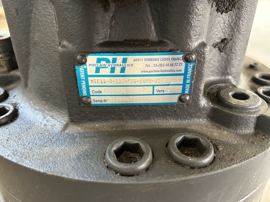 Reduktor obrotu MSE11 Poclain do koparki Volvo EW140C