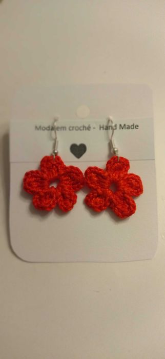 Cerejas, Melancias e Flores em Brincos