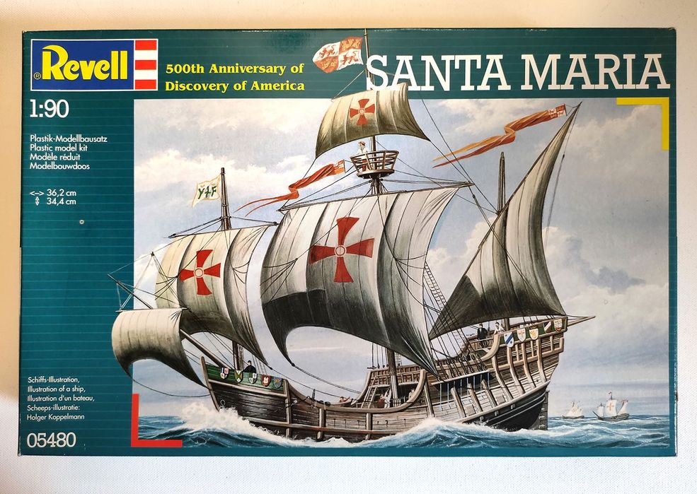 Santa Maria - Revell Model Kit - 1/90