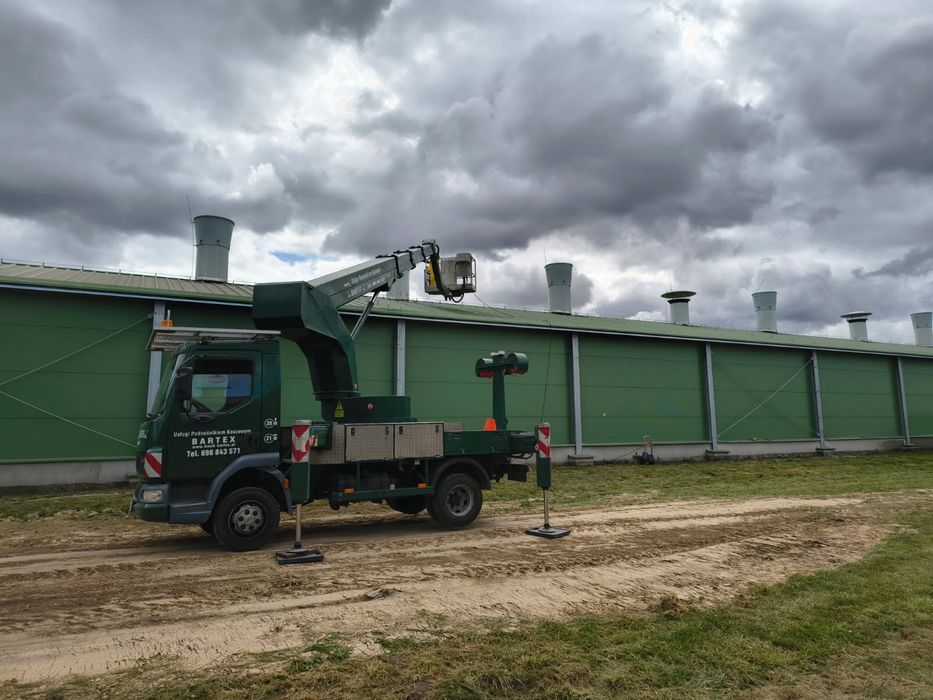 Podnośnik Bison Palfinger tk28 28m sterowanie pilot