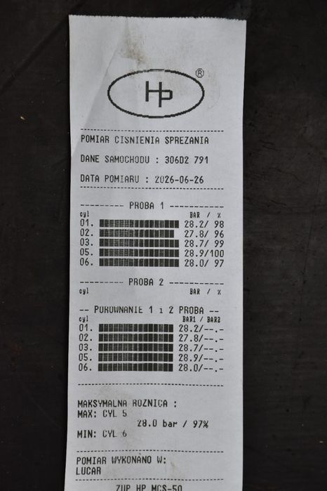 Silnik BMW e46 e60 e61 e65 e53 X5 e83 X3 3.0d 204KM 211 306D2 @ KOMPRESJA @