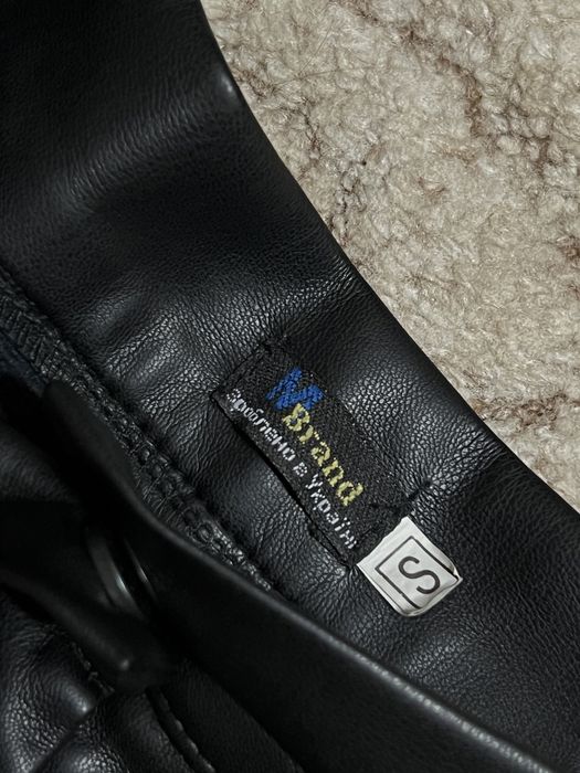 Шкіряні шорти розмір S