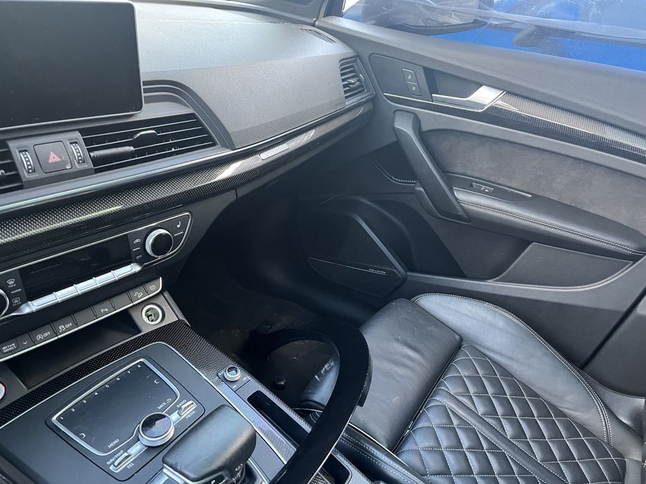 Декор карбон audi sq5 80a 2017-2025 вставки декоративні салону