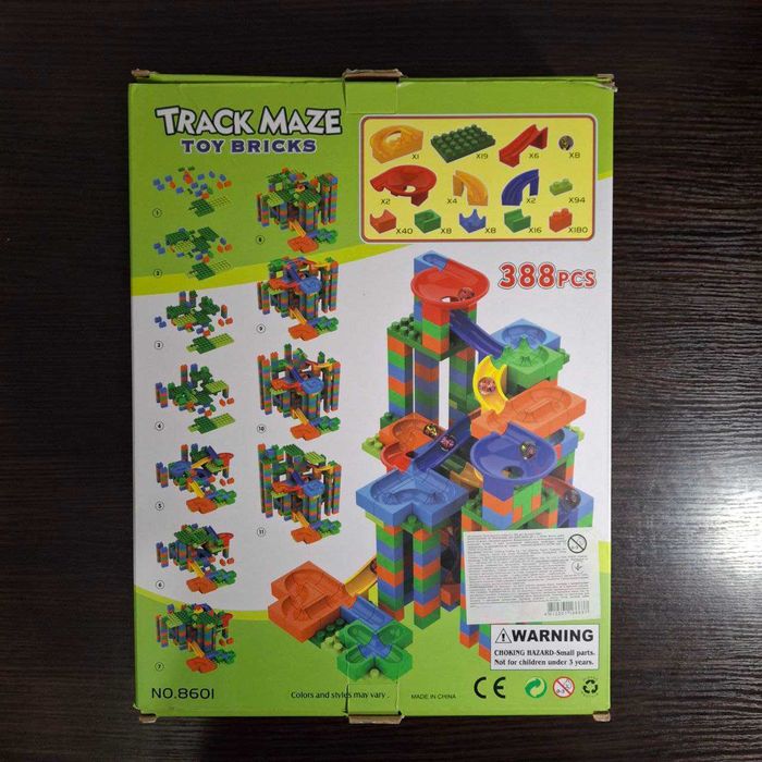 Конструктор Track Maze Toy Bricks | 388 деталей