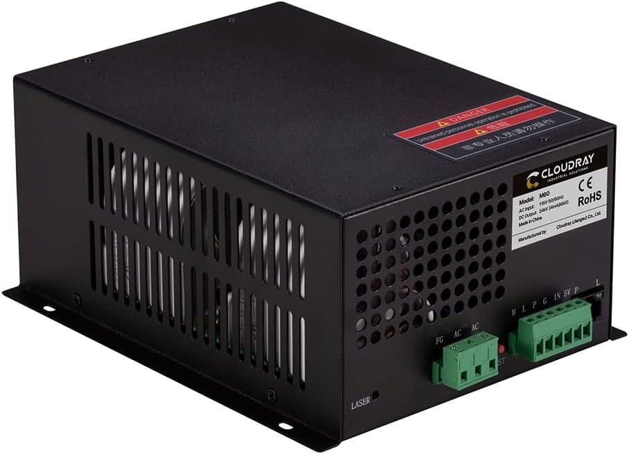 Блок живлення для CO2 лазера Cloudray 60w , СО2 для гравіювання