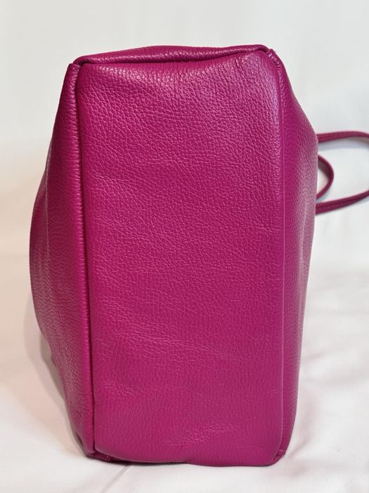 Vera pelle Італійська шкіряна мʼяка сумка шопер