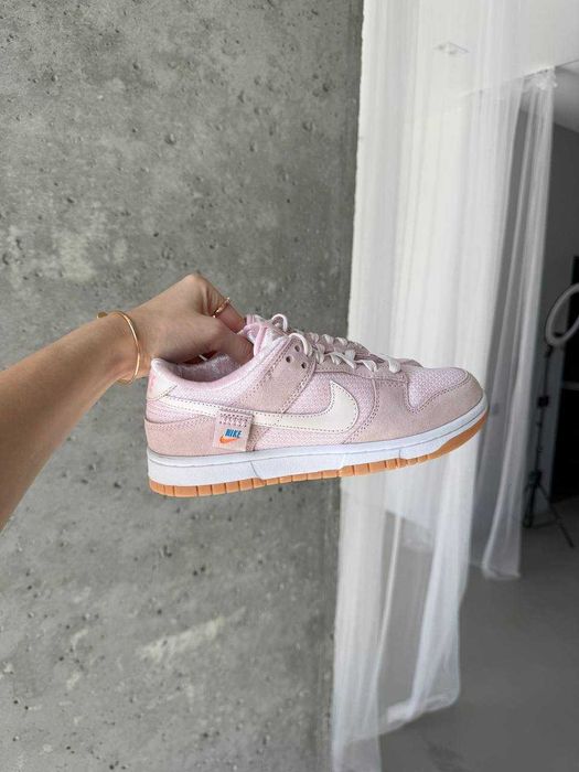 Женские кроссовки Nike Dunk Low Teddy Bear Pink 36-41 Хит! Наложка!