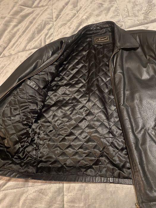 Casaco em pele como novo