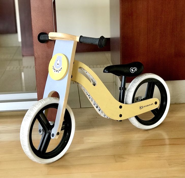 Rowerek biegowy drewniany Kinderkraft