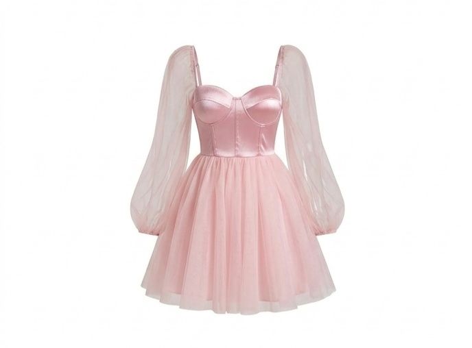 Mini sukienka tiul