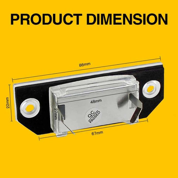 Підсвітка номера Ford Focus C-Max 2 шт