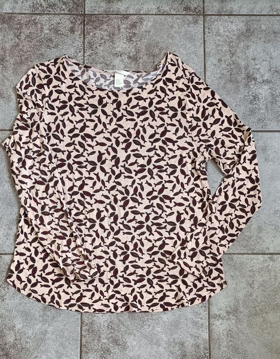 Wiskozowa bluzka w rybki. H&M