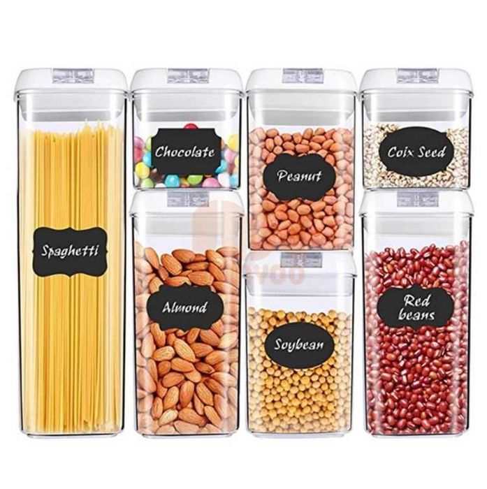Набір контейнерів для сипучих Органайзер для кухні Диспенсер для круп