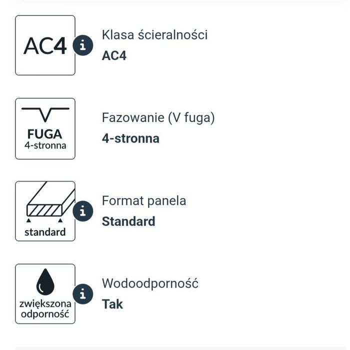 Panele laminowane 6 paczek