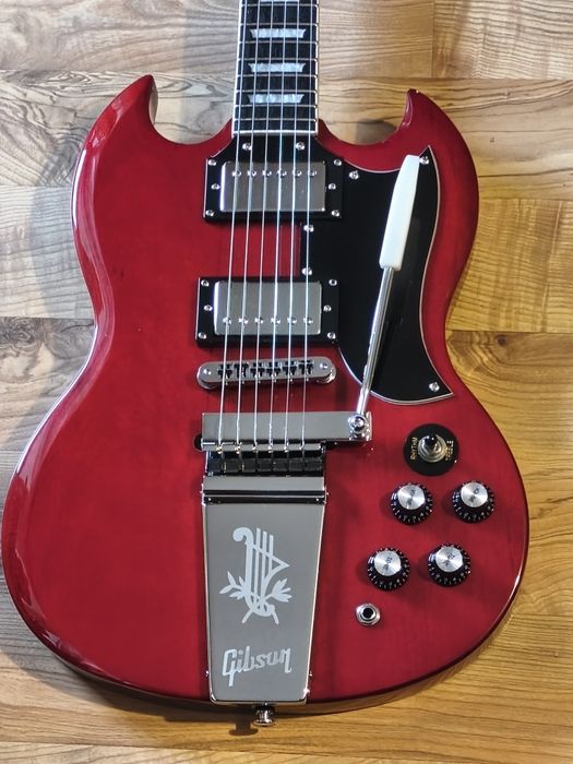 Gitara elektryczna typu SG, nie Gibson, zamiana