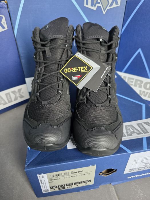 Botas tacticas militares haix Black eagle tactical 2.1  gtx mid gore-t