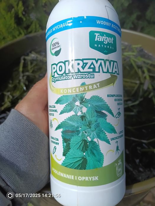 Koncentrat pokrzywowy nawóz oprysk 1 l