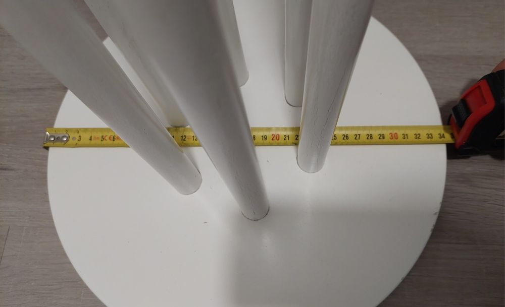 Bengaleiro madeira branco