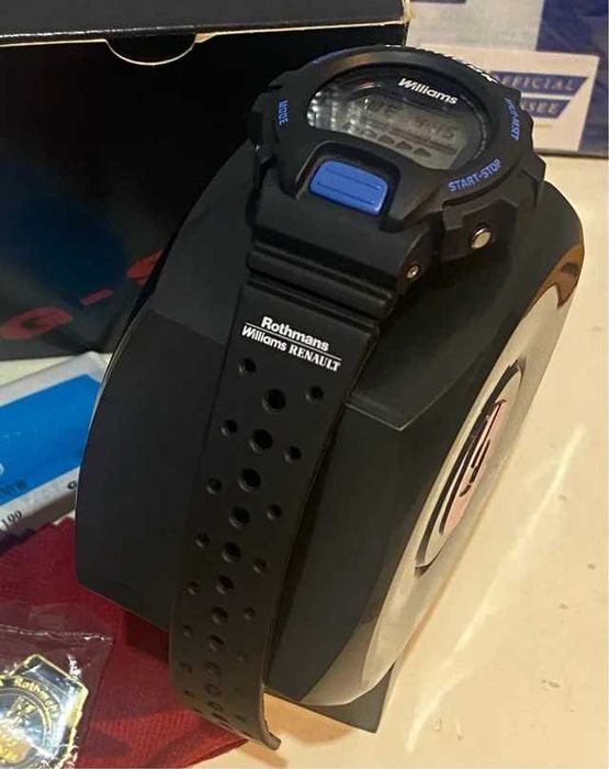 Casio G-Shock DW-6600B Williams Renault F1 Edição Limitada.
