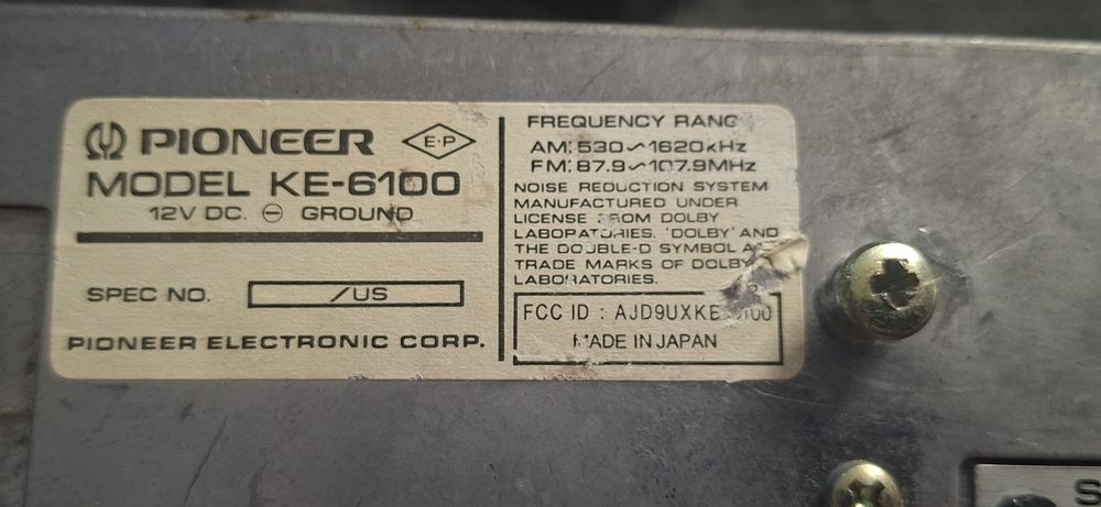 Apadio Pioneer +amplificador Blaupunkt