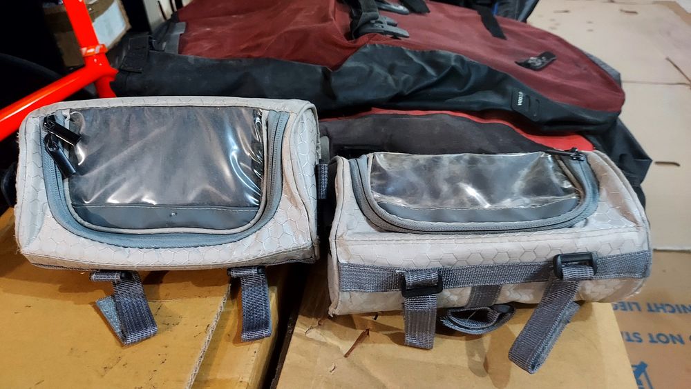 Sacos de transporte de bicicleta e Alforges