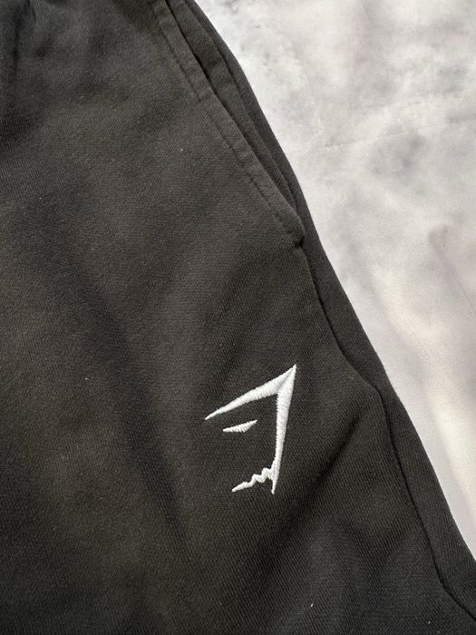 Spodnie dresowe sportowe czarne Gymshark unisex streetwear