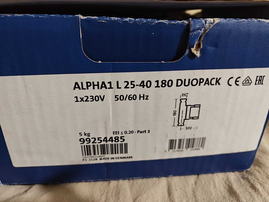Pompy Grundfos Alpha1L