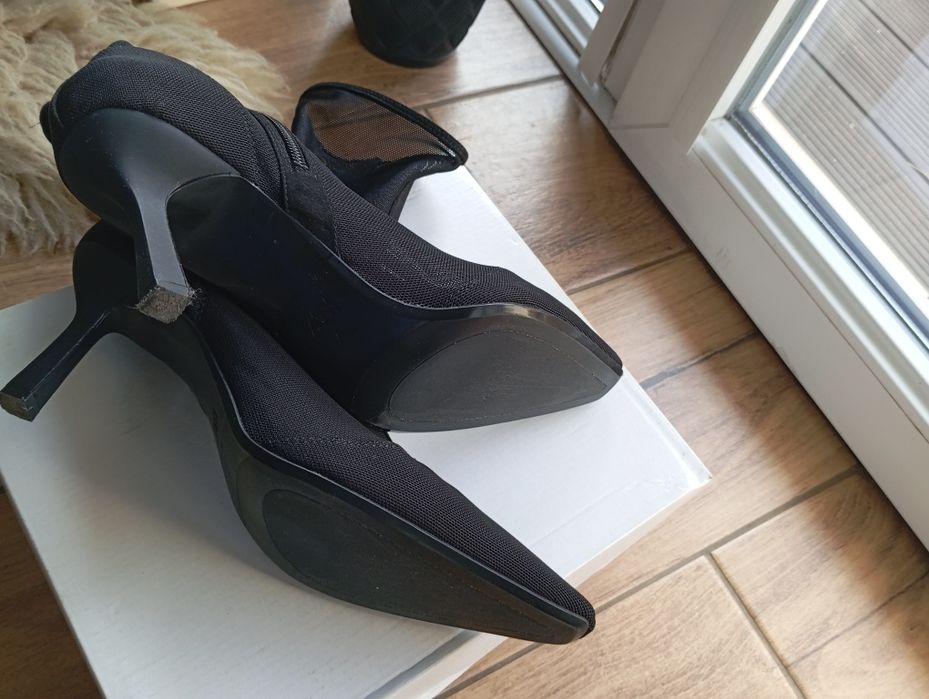 Botki z siateczką Zara