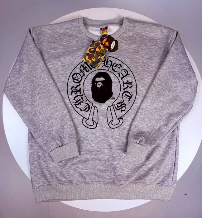 Світшот Chrome Hearts x Bape Logo