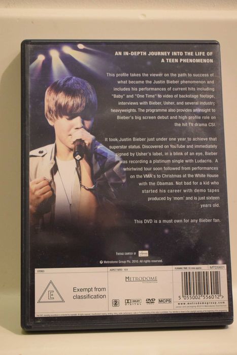 Justin Bieber  This Is My World  DVD