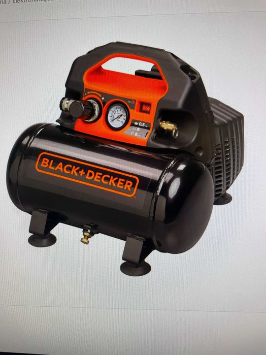 Kompresor  Black&Decker - przenośny - kompaktowy elektryczny 230V