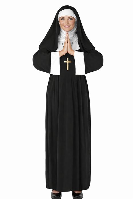 Kostium zakonnicy i księdza – strój na karnawał Rozmiar L