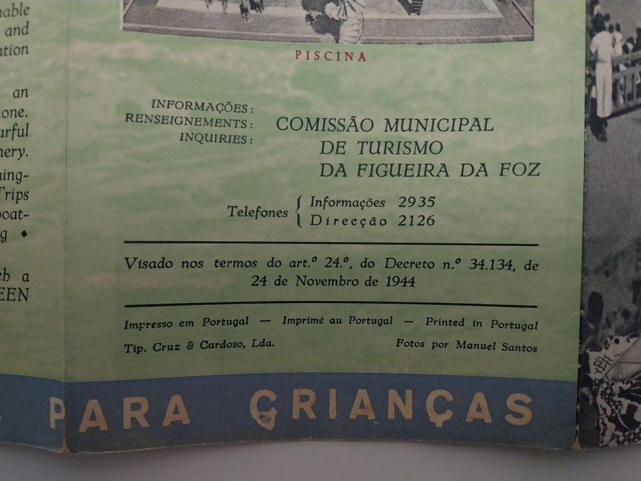 Figueira da Foz - Roteiro Turístico 1944