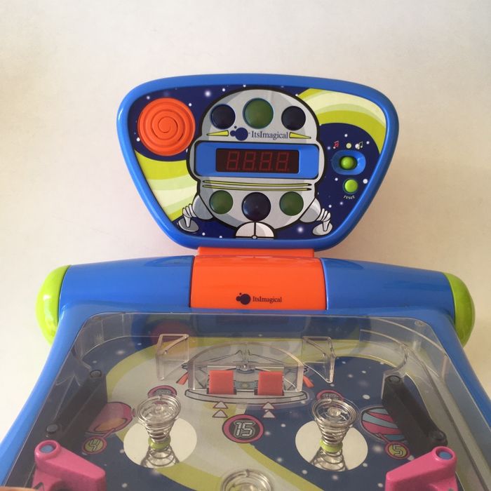 Flippers e máquina fotográfica Imaginarium