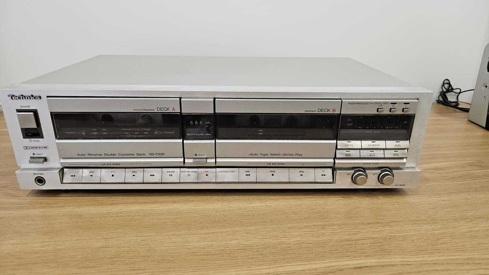 deck Technics RS-T33R magnetofon dwukasetowy