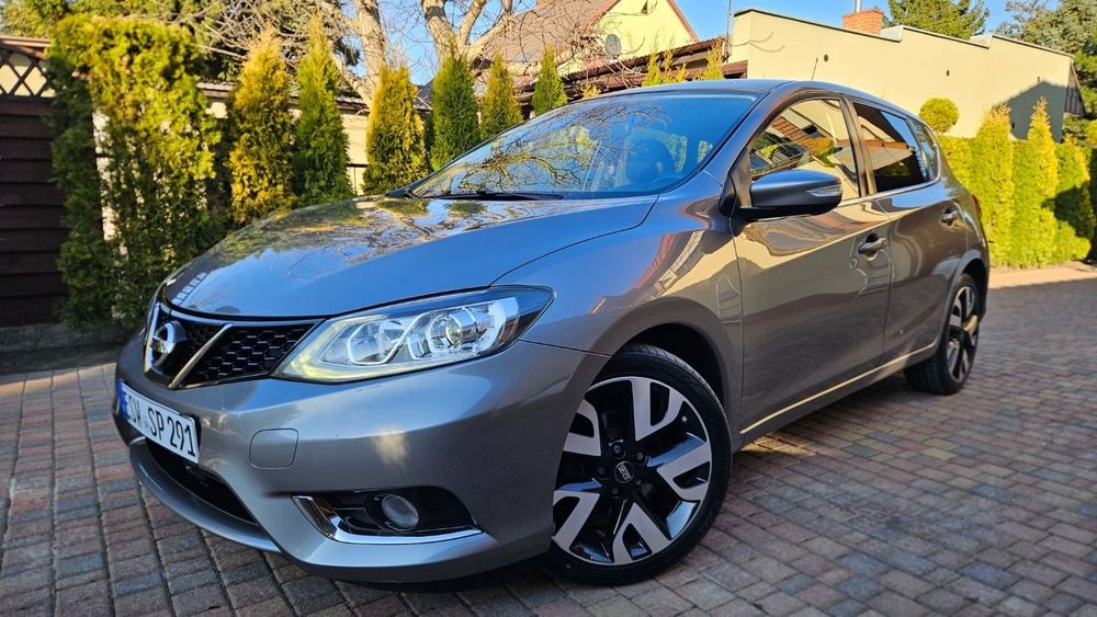 Nissan Pulsar Led, Navi, Kamera, Skóra, Bogata wersja wyposażenia z Niemiec