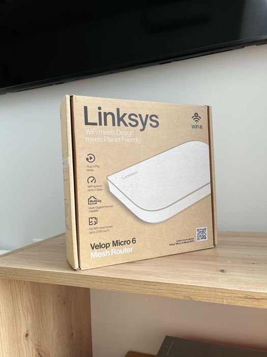 Преміум роутер Linksys Velop Mesh 6 швидкісний та максимальна безпека
